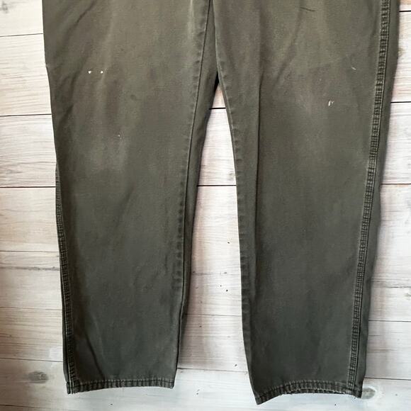 Gray Green 36 x 34 Dickies Work Pants - Picture 12 of 13